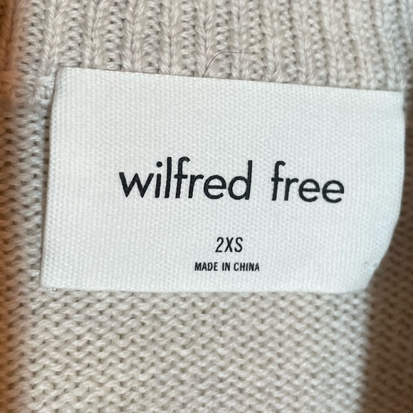 Wilfred Free wool cropped sweater - Picture 3 of 5